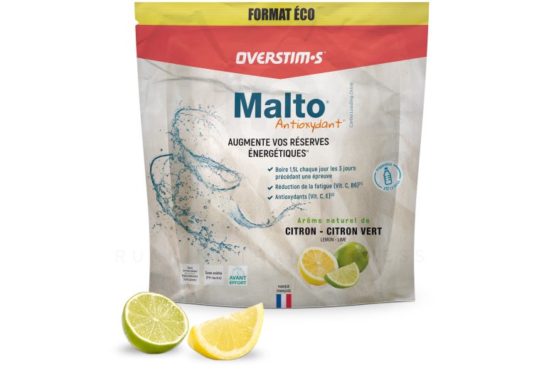 OVERSTIMS Malto Antioxydant 2 kg - Citron/citron vert