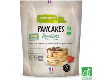 OVERSTIMS Pancakes Protéinés Bio 900 g - Nature 