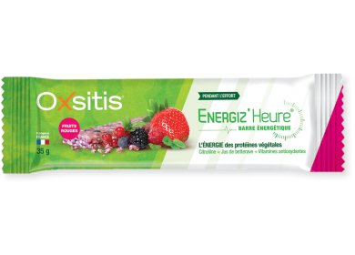 Oxsitis Barre Energtique Energiz'Heure - Fruits Rouges 