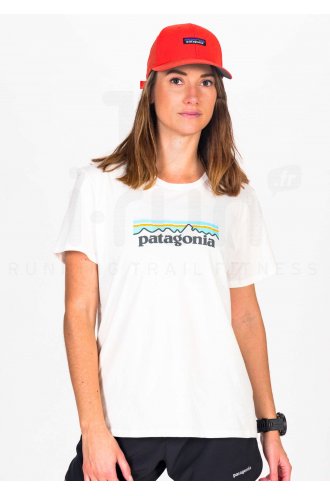 Patagonia Pastel P-6 Logo Organic Cotton Crew W 