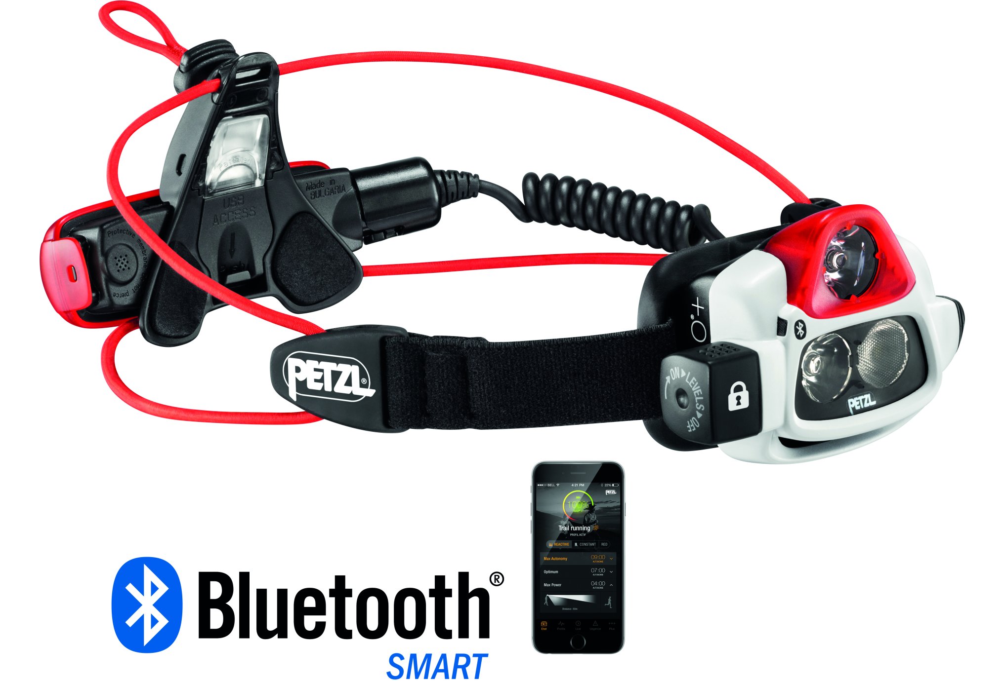 Petzl NAO+ Bluetooth - 750 lumens Lampe frontale / éclairage