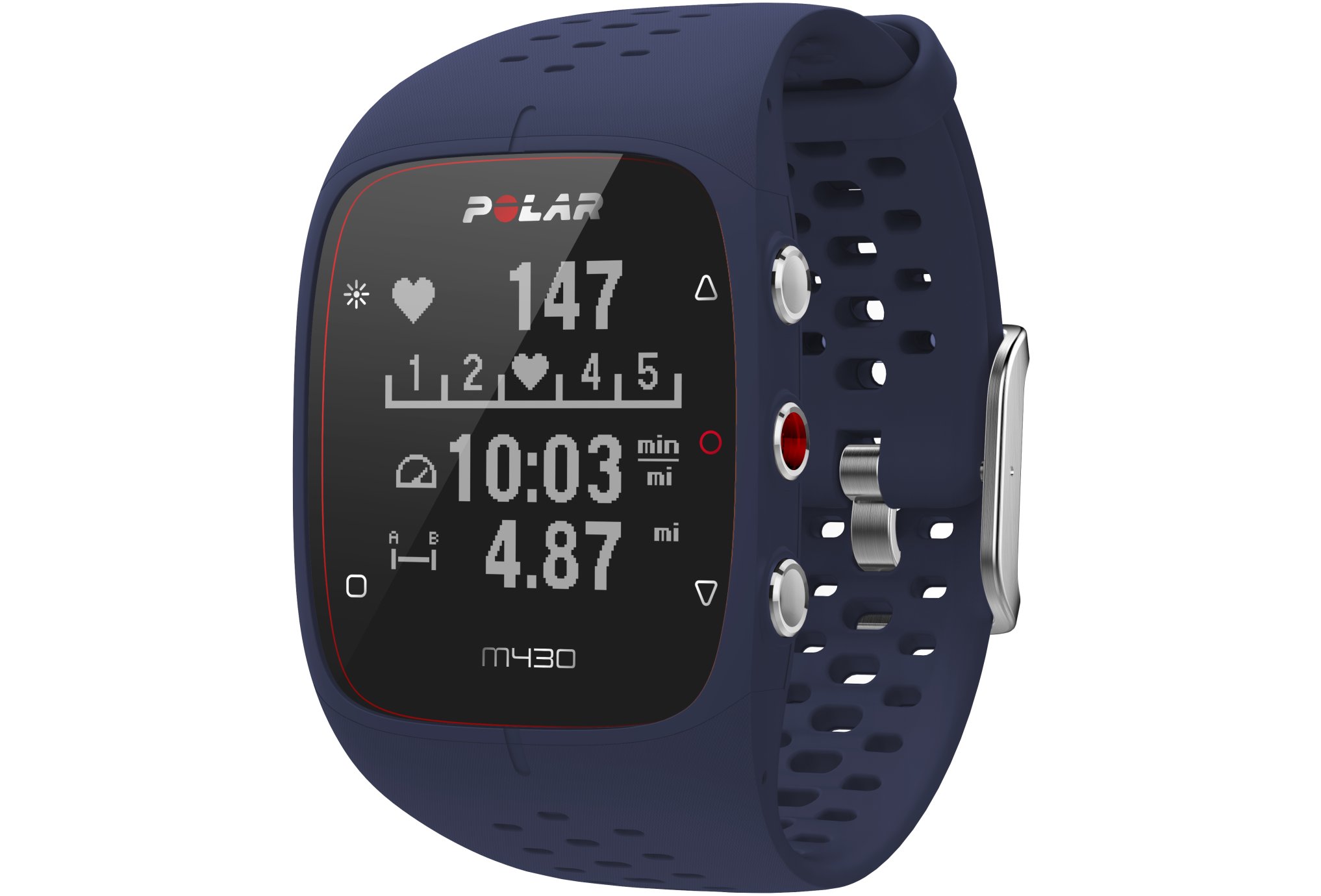 polar m430 navigation