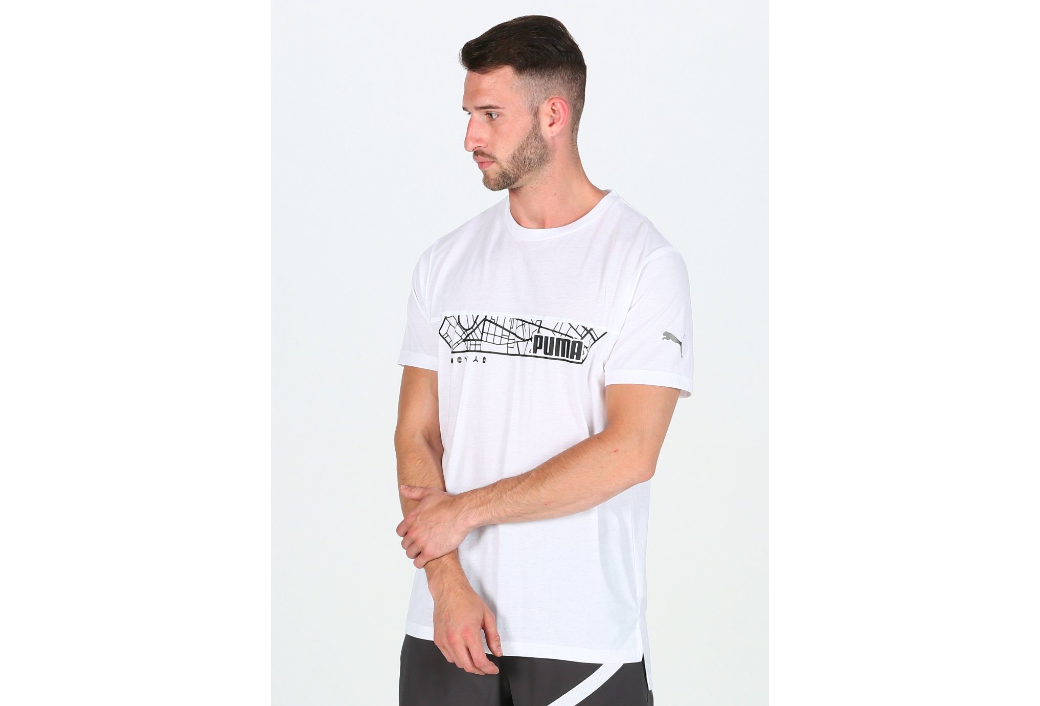 Puma Energy Triblend Graphic M Diététique Vêtements homme