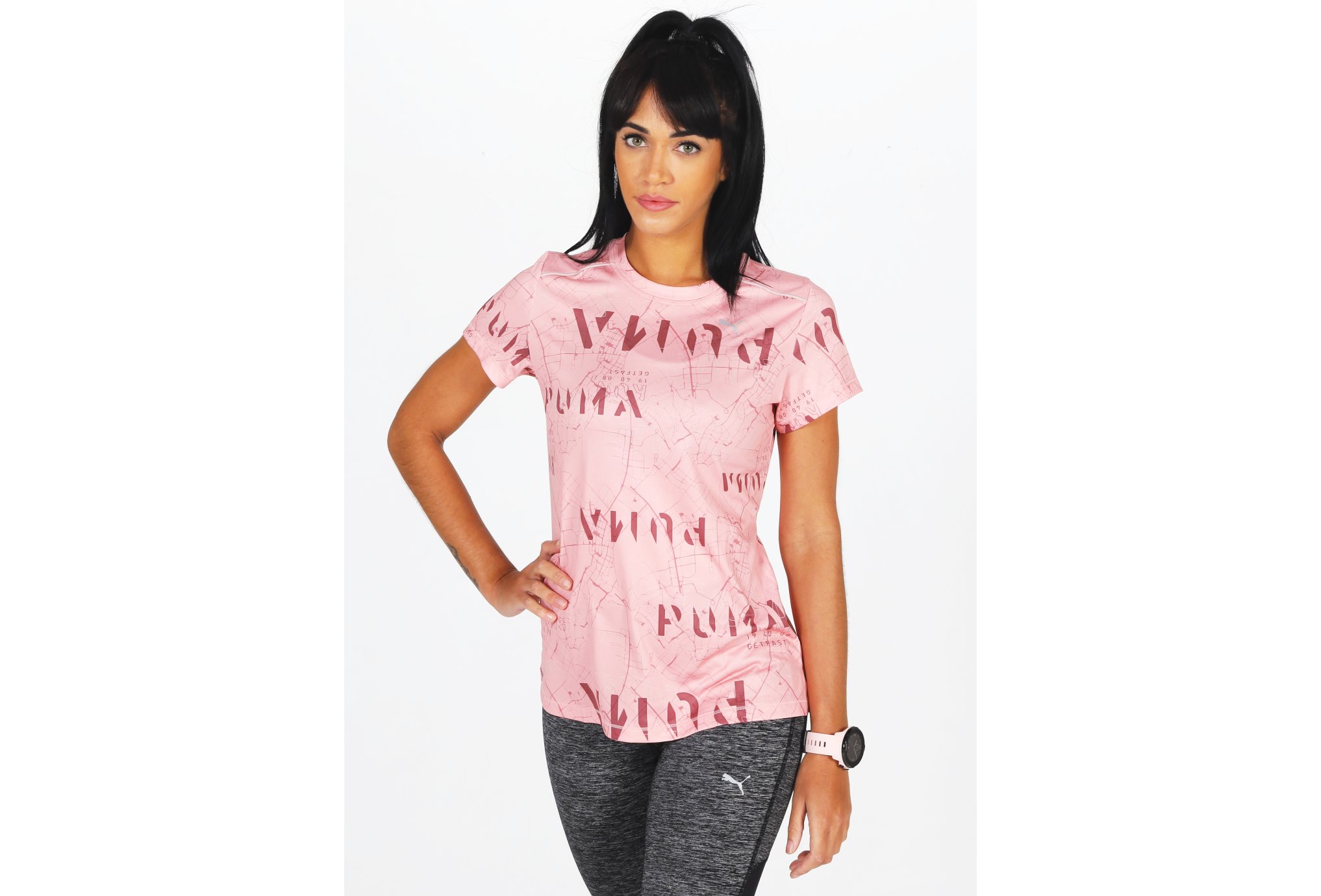 Puma Last Lap Graphic W Diététique Vêtements femme