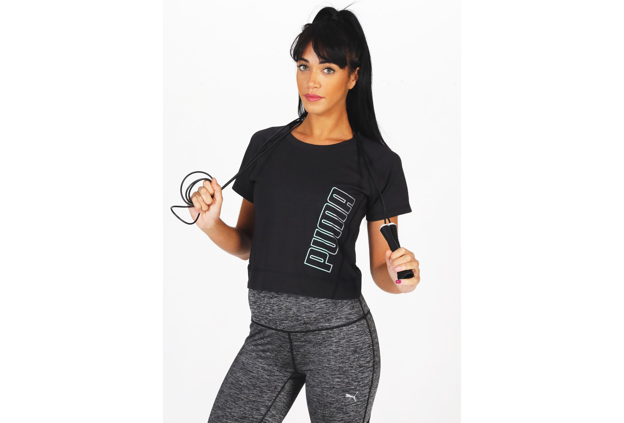 Puma Logo Elastic W vêtement running femme