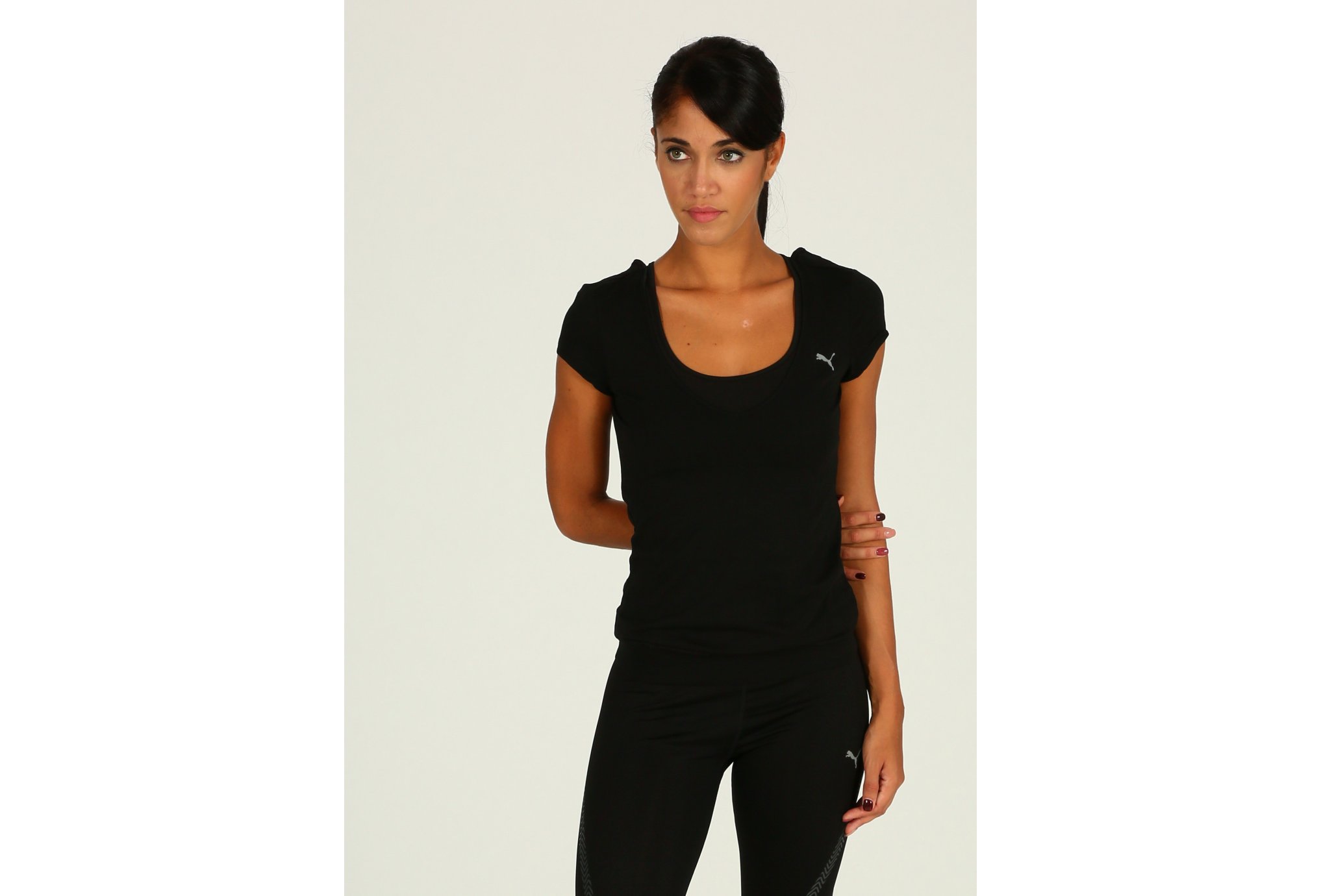Puma Tee-Shirt L/S Damen W Diététique Vêtements femme