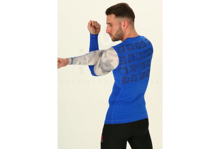 Reebok Camiseta manga larga ActivChill Compression Graphic