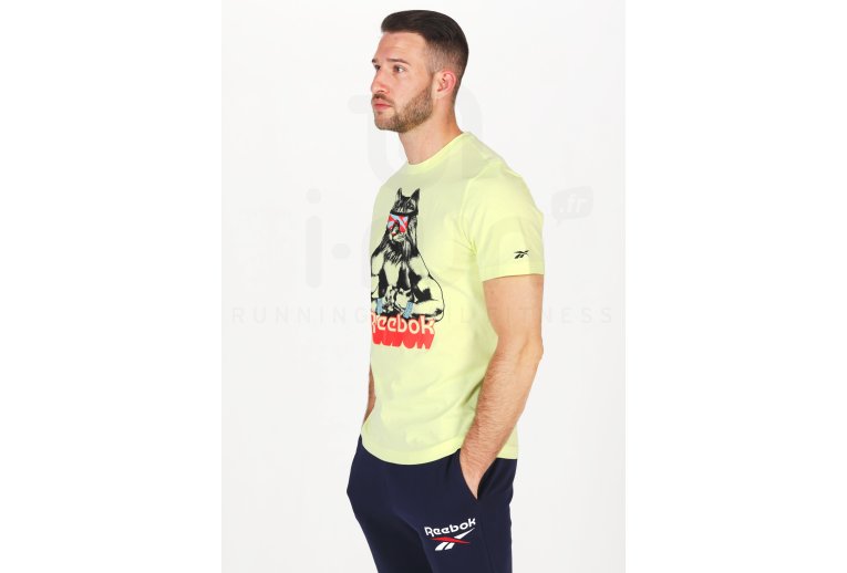 Reebok camiseta manga corta Animal