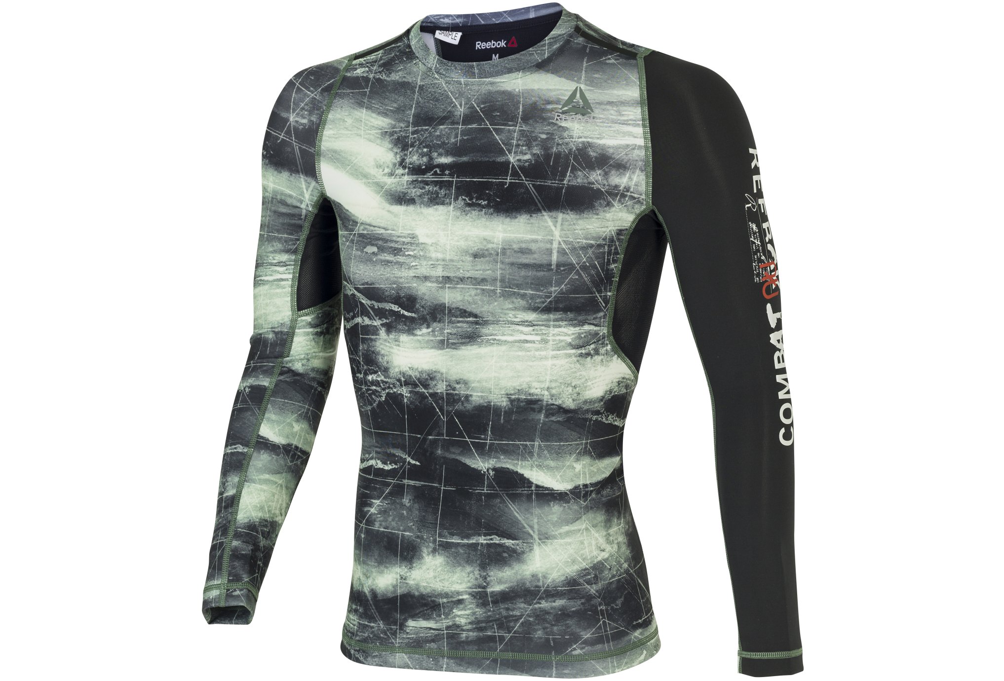 Reebok Camiseta manga larga de compresión Reebok Combat en promoción