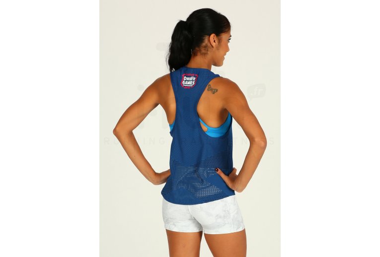 Reebok Camiseta sin mangas CrossFit Jacquard