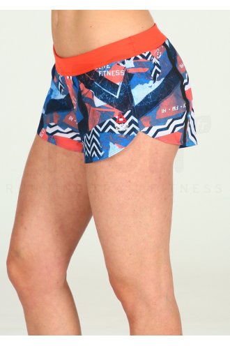 shorts reebok femme bleu