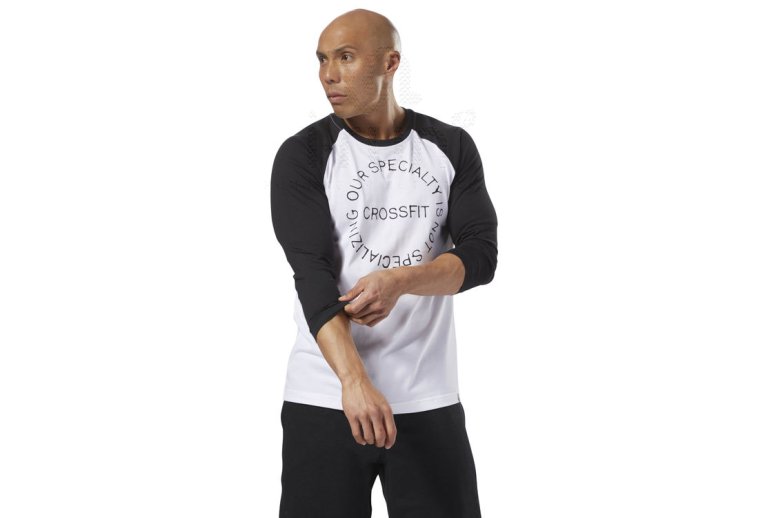 Reebok Camiseta manga 3/4 CrossFit Raglan