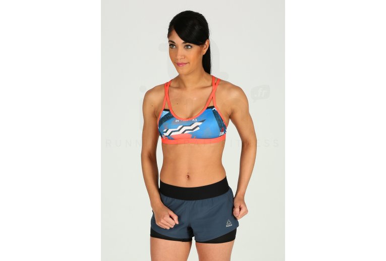 Reebok Sujetador deportivo Crossfit Skinny Double Strap
