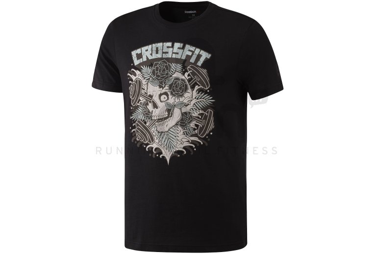 camisetas reebok crossfit negro