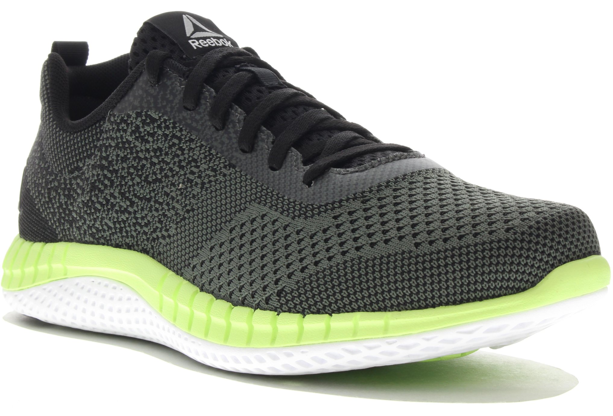 reebok men's print run ultraknit shoe