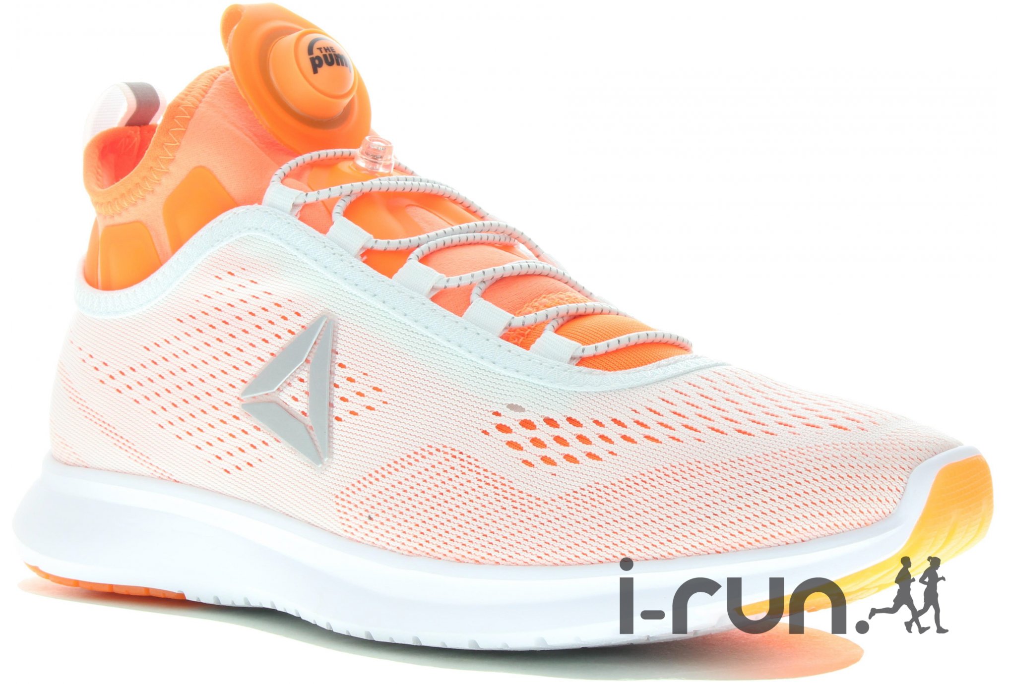 reebok pumps femme orange