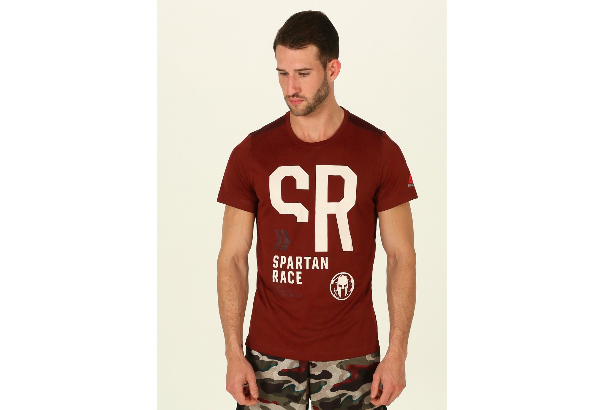 Reebok Camiseta manga corta Spartan Race en promocion Hombre Ropa Crossfit Training Reebok