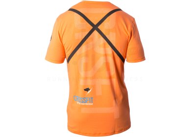 reebok t shirt homme orange