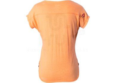 tee shirt reebok femme orange