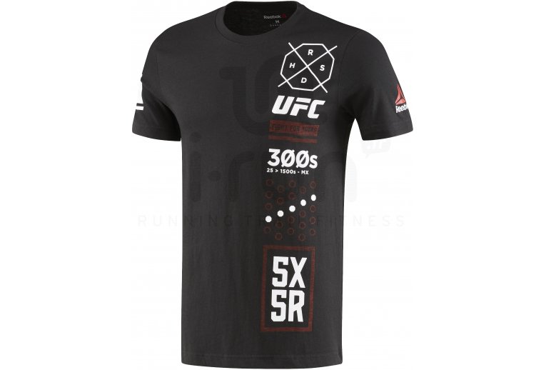 Camiseta UFC FG Logo Black Hombre