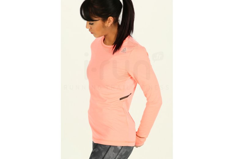 Reebok Camiseta manga larga Wool