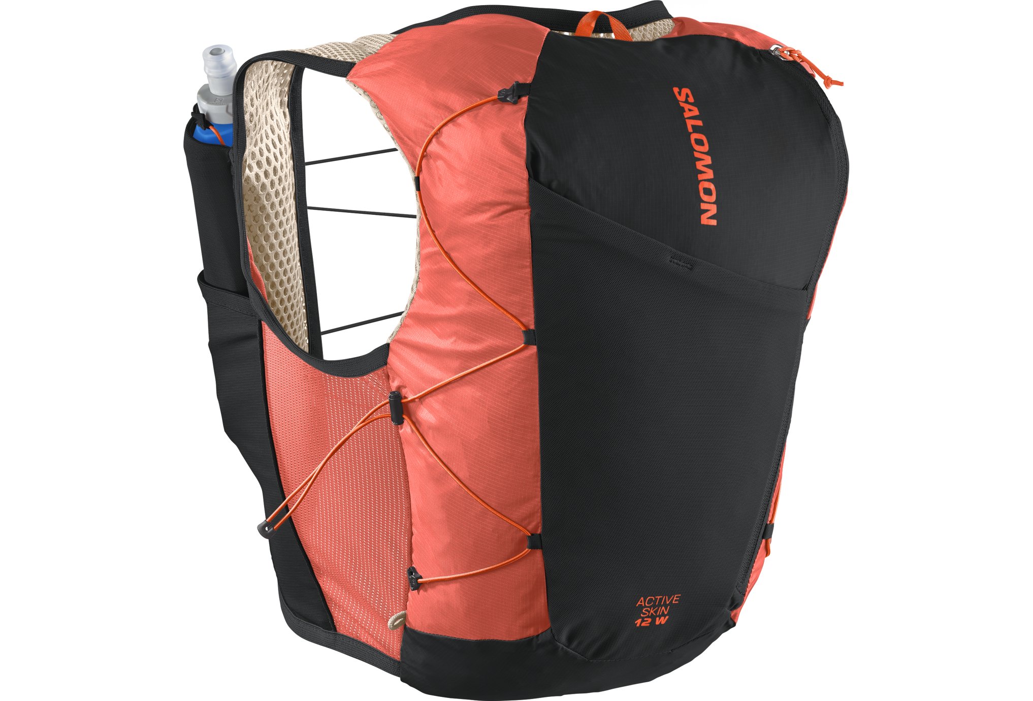 SALOMON サロモン ザック ACTIVE SKIN 12 SALOMON（サロモン）ACTIVE SKIN 12 -BLACK / METAL ユニ
