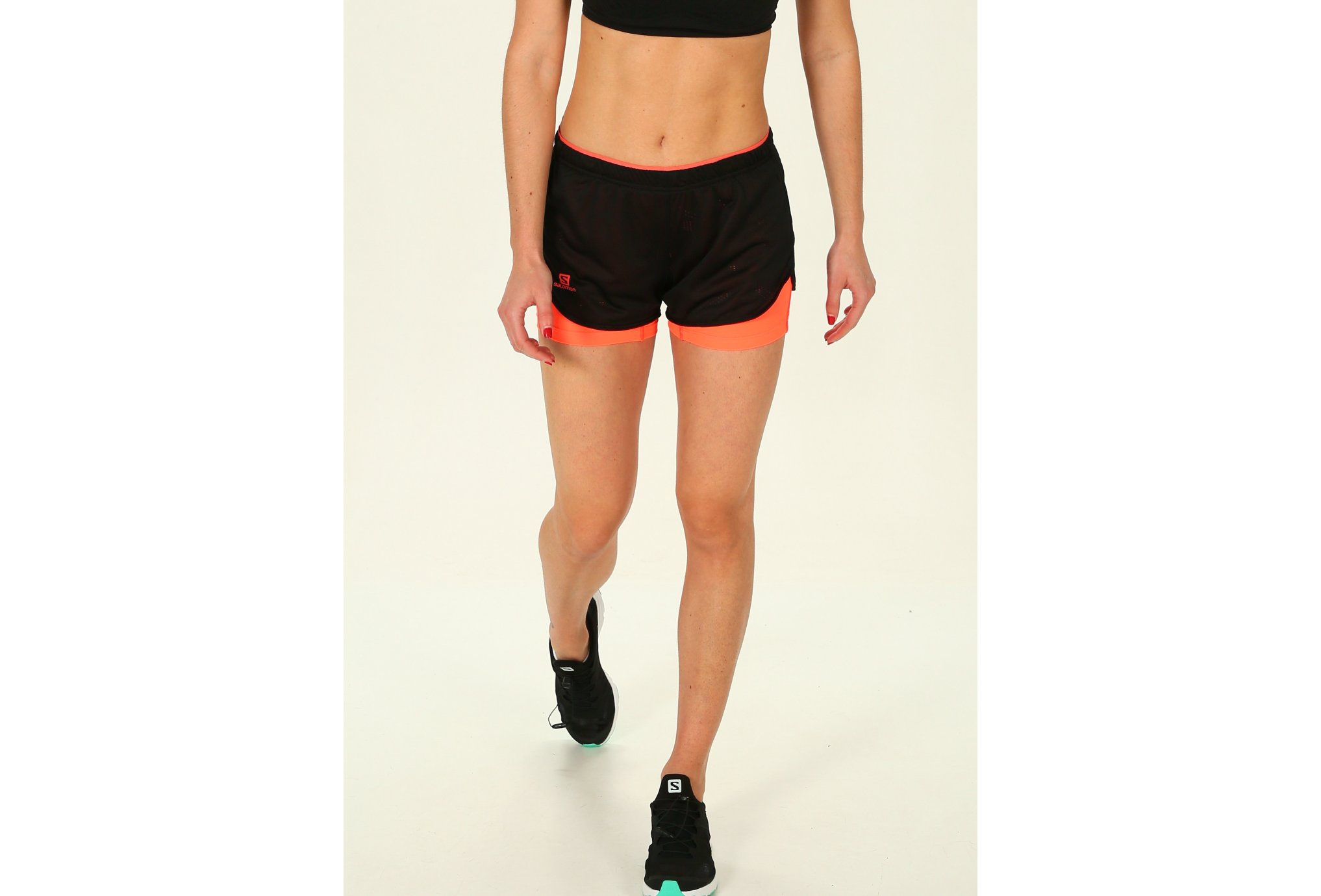 Salomon Agile 2 in 1 W Diététique Vêtements femme