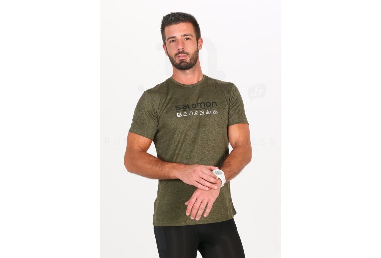 Salomon camiseta manga corta Agile Graphic