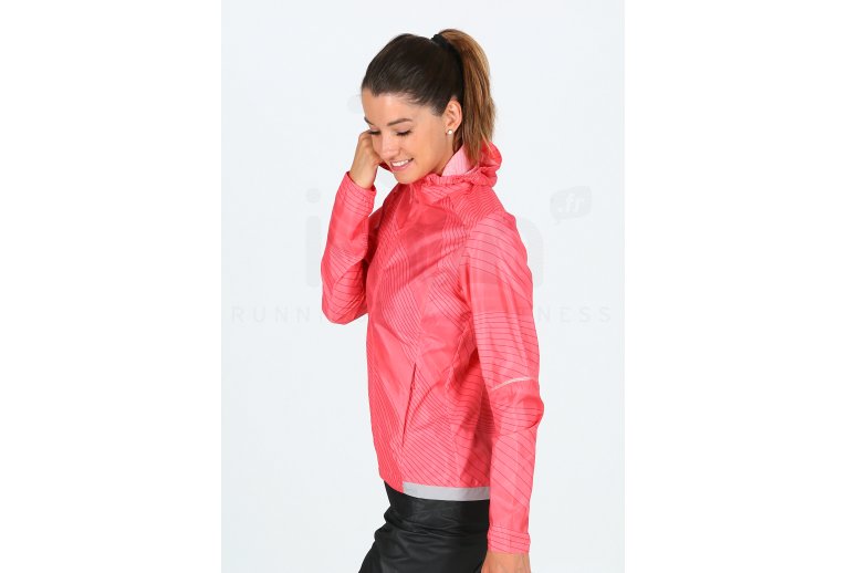 Salomon chaqueta Agile Wind Print Hoodie