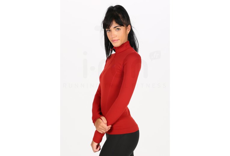 Salomon camiseta manga larga Comet Seamless 1/2 zip