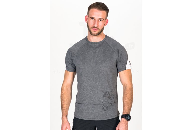 Salomon camiseta manga corta Cross Run Graphic