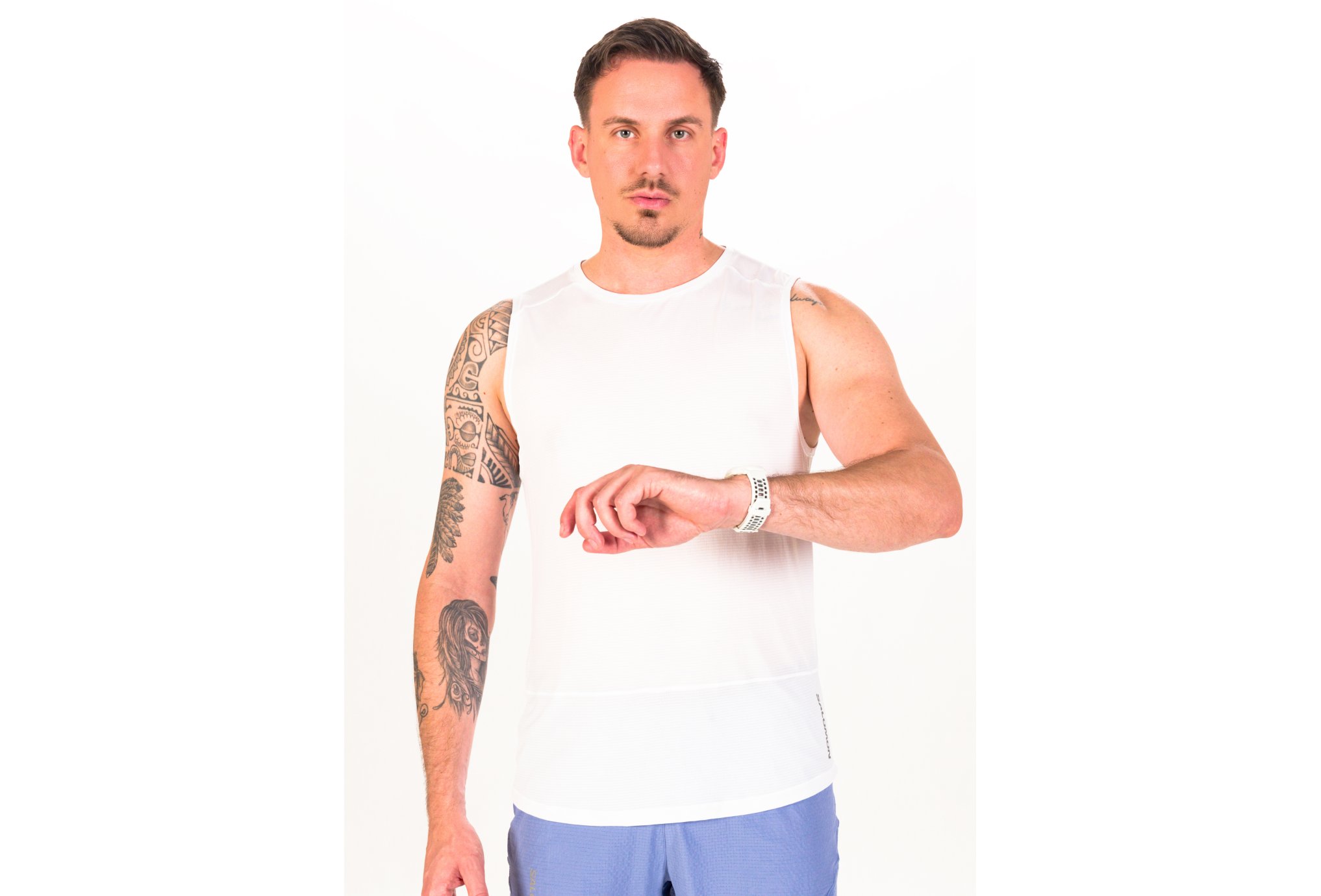 Salomon Cross Run Blanc