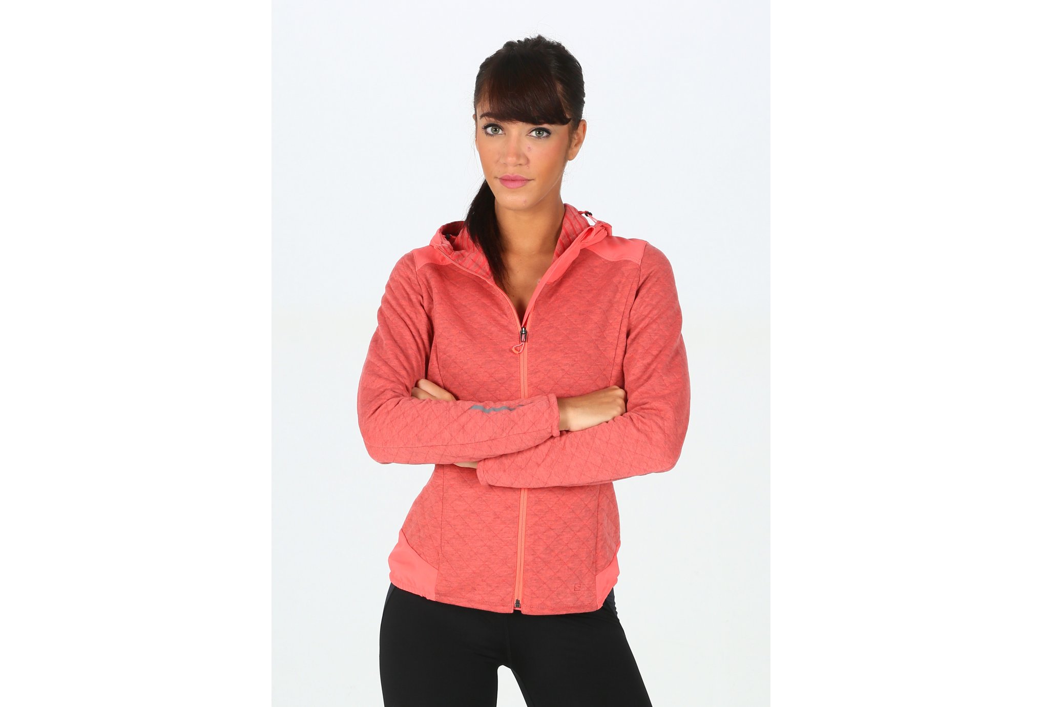 Salomon Elevate FZ Mid W Diététique Vêtements femme