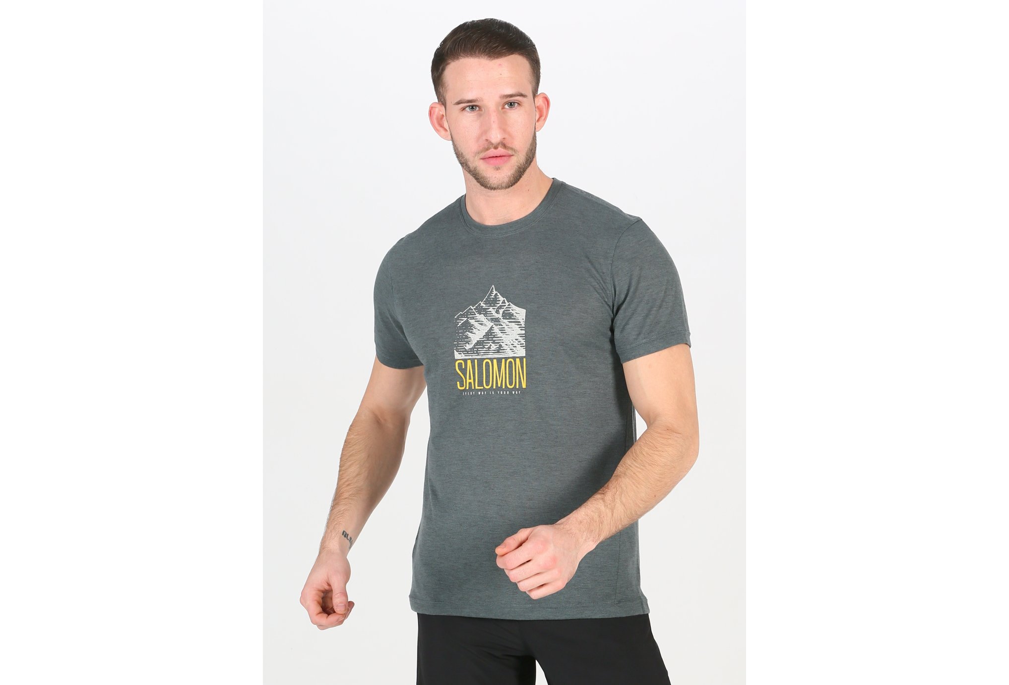 Salomon Explore Graphic M Diététique Vêtements homme