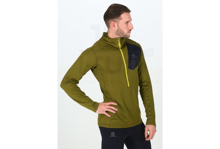 Salomon Sudadera Grid HZ Mid Hoodie