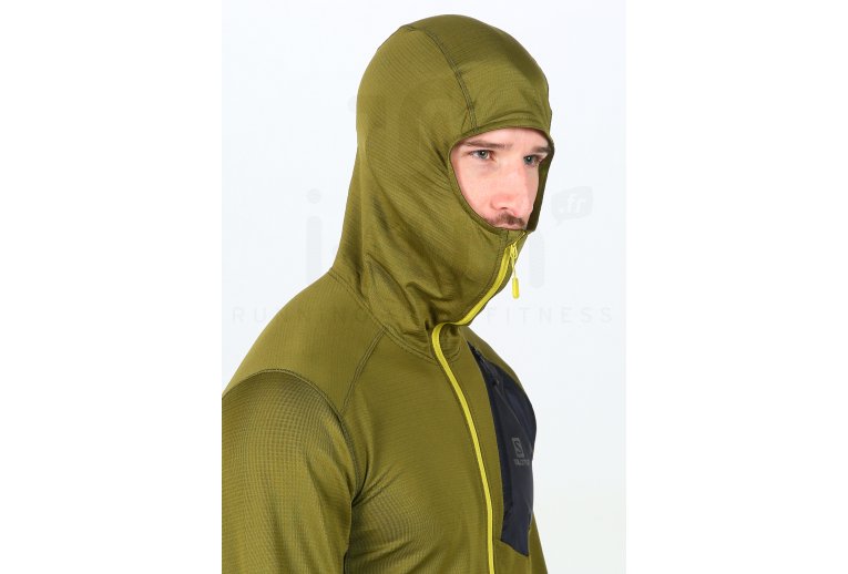 Salomon Sudadera Grid HZ Mid Hoodie