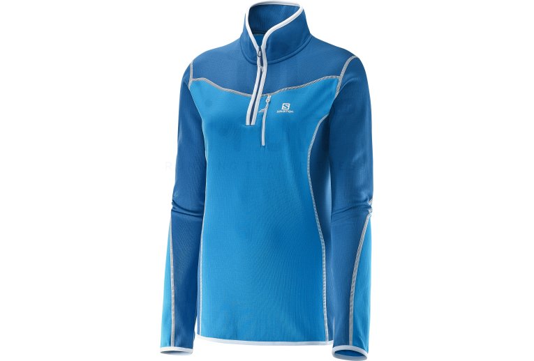 Salomon Maillot Atlantis media cremallera