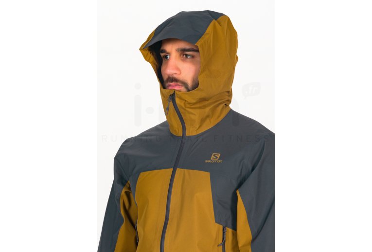 Salomon Chaqueta Salomon Outline Gore-Tex 2.5L M hombre en Negro