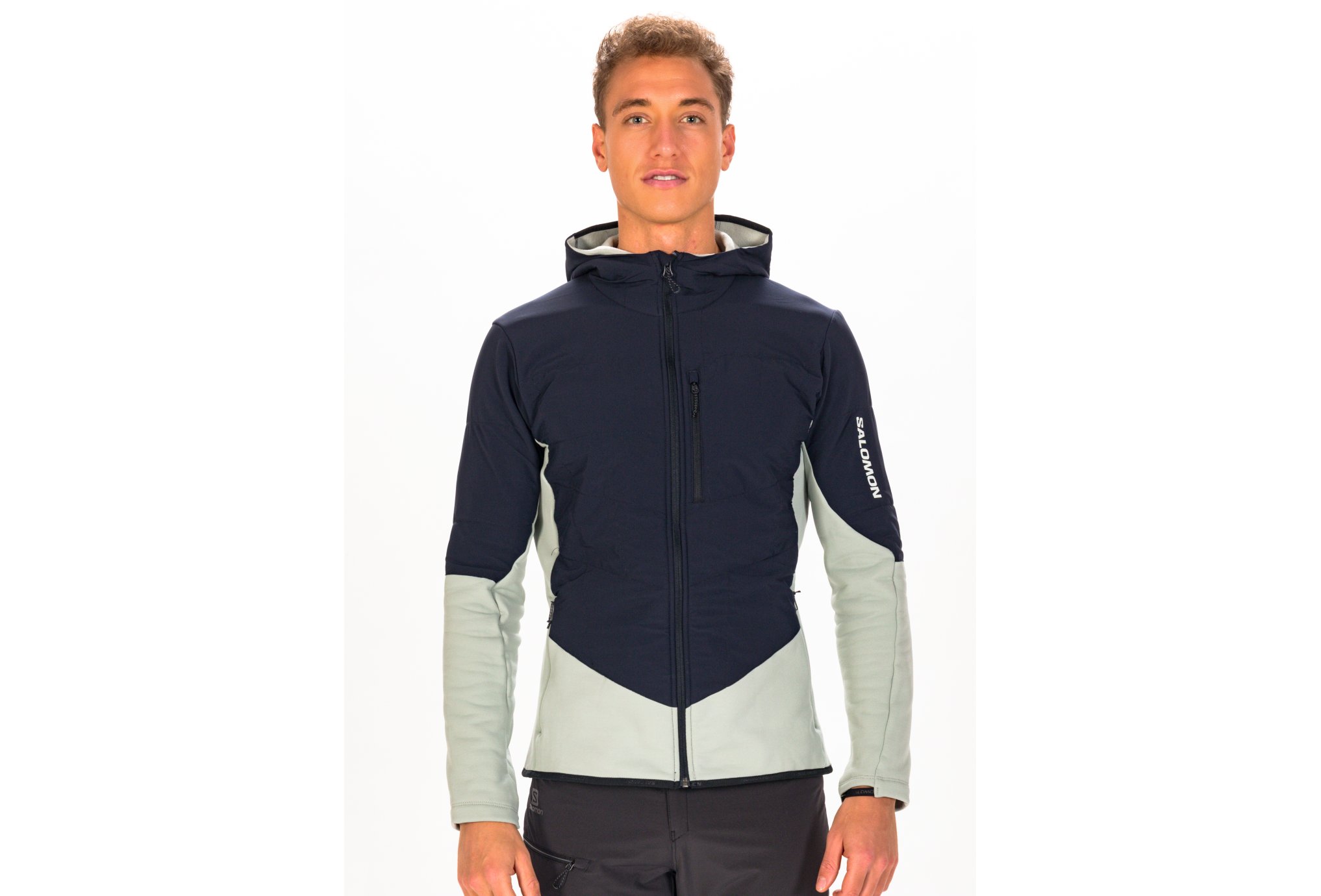 Salomon Outline Warm Hybrid M vêtement running homme