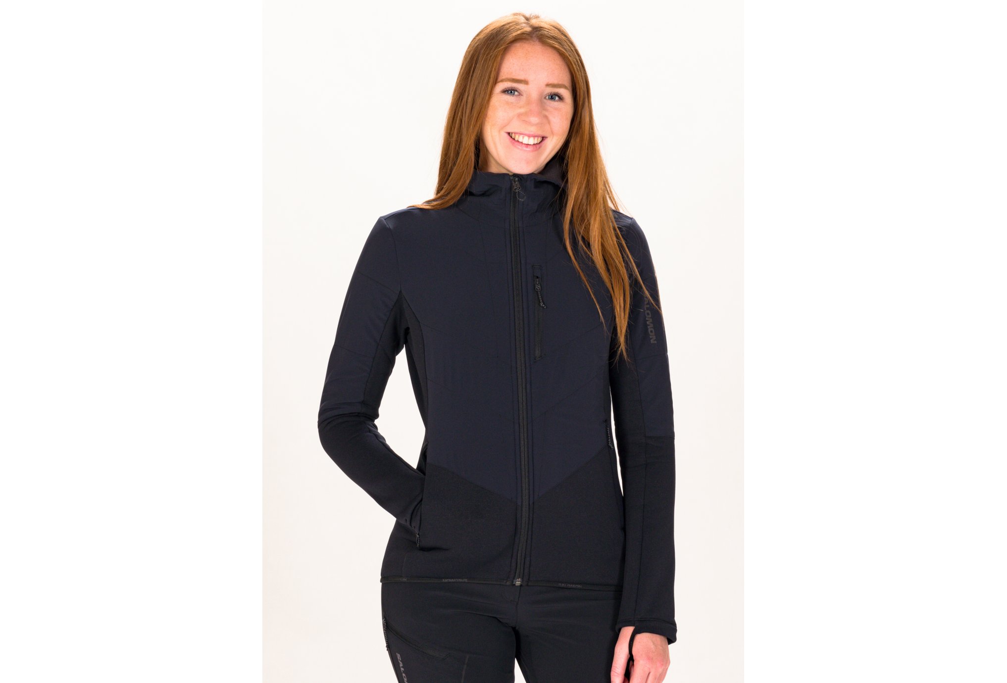 Chaqueta Impermeable Salomon OUTLINE Para Mujer - Verde Menta, Ligera Y Protectora