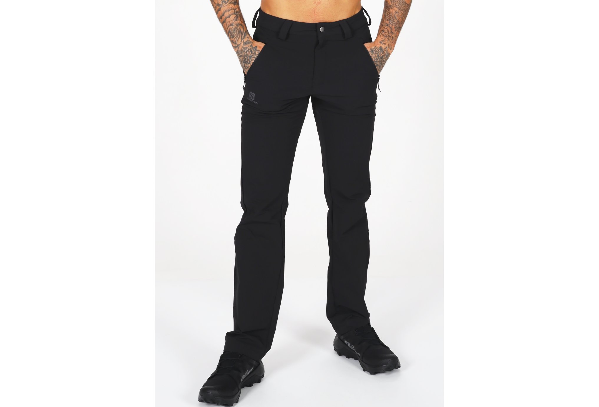 Salomon Wayfarer Warm Straight M vêtement running homme