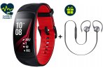 Samsung Pack pulsera conectada Gear Fit2 Pro L + Auricualres Level Active
