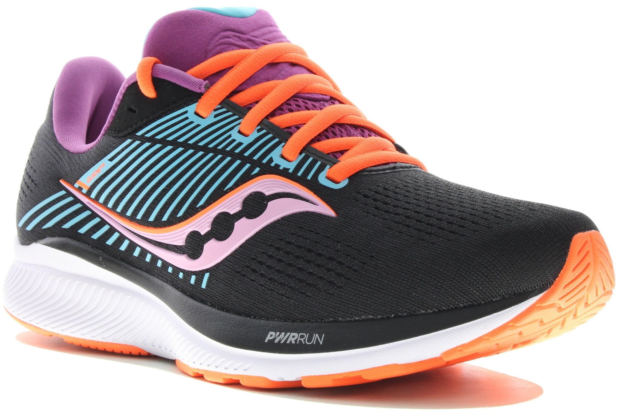 Saucony Guide 14 Bright Future Black W Chaussures running femme