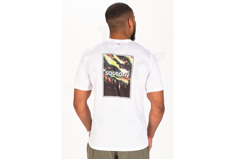 Saucony camiseta manga corta Stopwatch Graphic