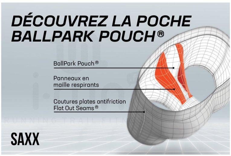 Saxx pack de 3 b�xers Sport Mesh
