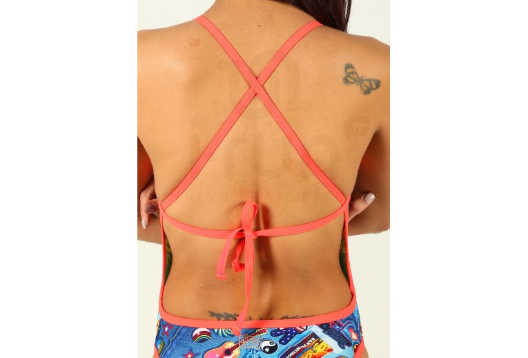 Speedo traje de ba�o Retro Pop Cross Tieback