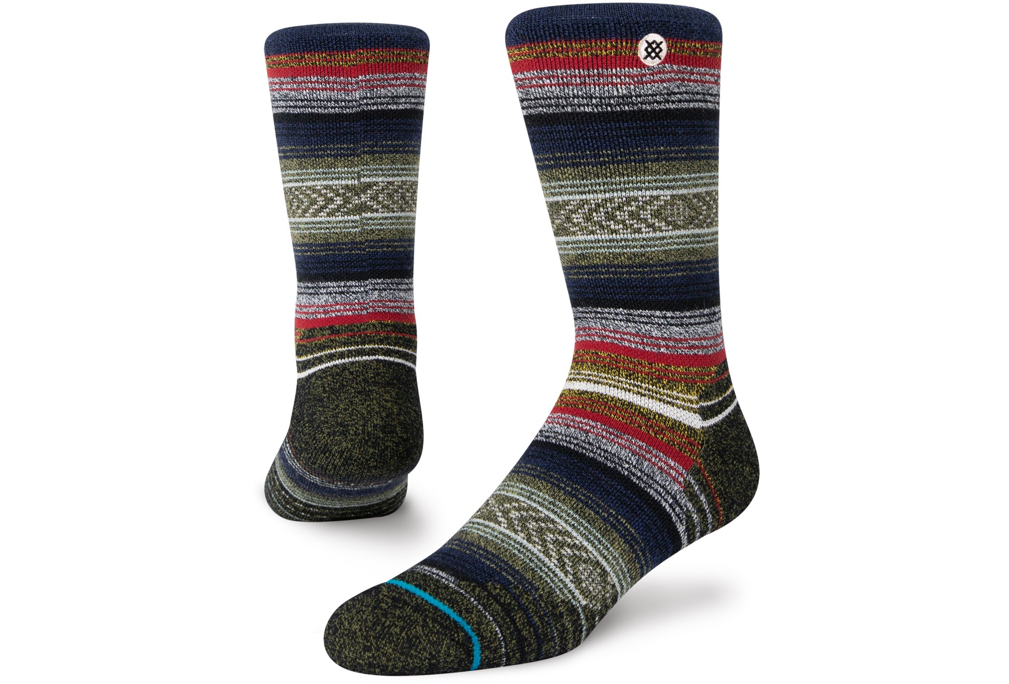 Stance Adventure Windy Peak Crew Chaussettes
