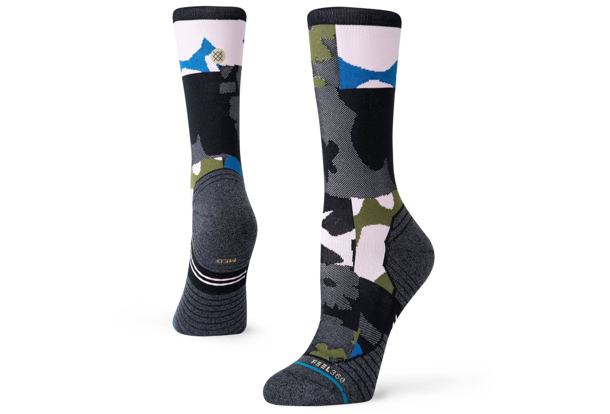 Stance Run Caught Crew W Chaussettes