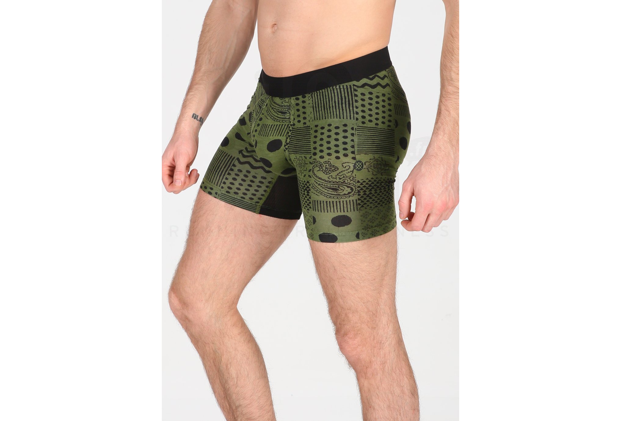 Stance Crosshatch Wholester Boxers in Black