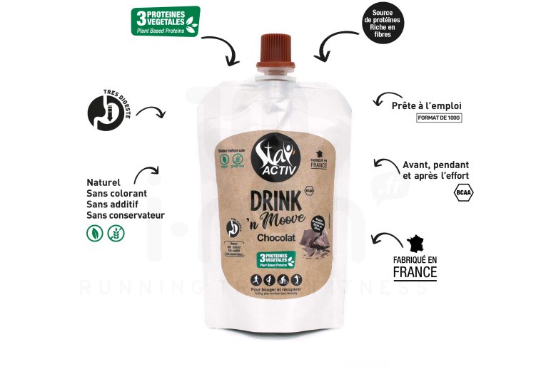 Stay Activ Drink'n Moove - Chocolat